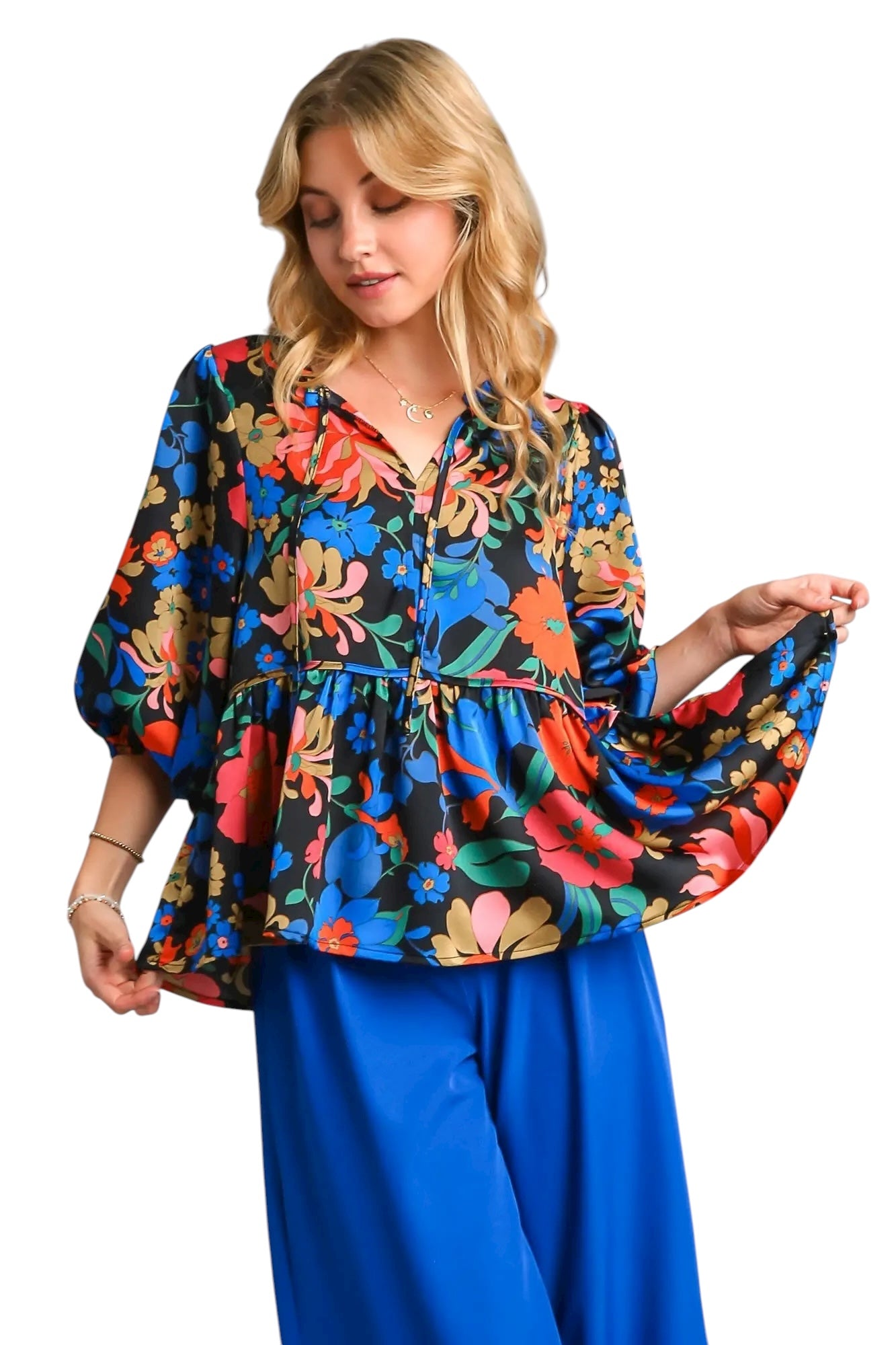 We Belong Together Black Mix Top