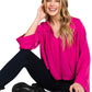 Ready For The Charm Satin Top