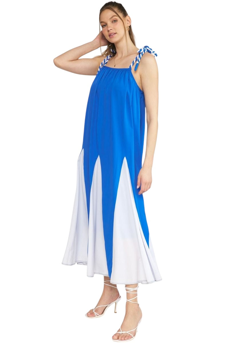 Coastline Cruise Cobalt Dress
