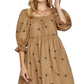 Win Your Chance Taupe Dress