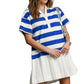 Effortless Cobalt Polo Dress