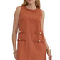 Hair In The Wind Rust Dress