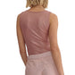 Touches Rose Gold Tank Bodysuit