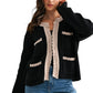 Think On It Black Cardigan