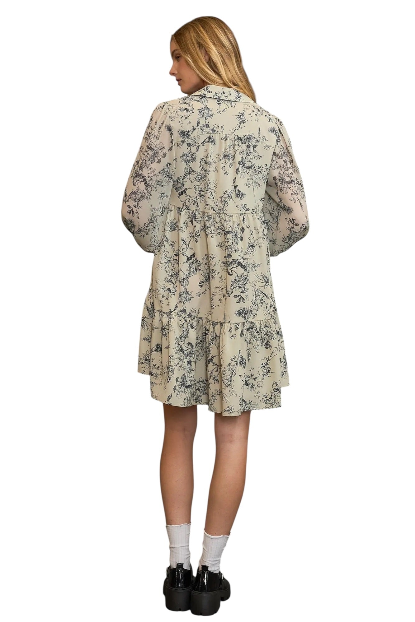 Save The Date Cream Dress