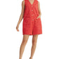 Modern Red Detailed Romper