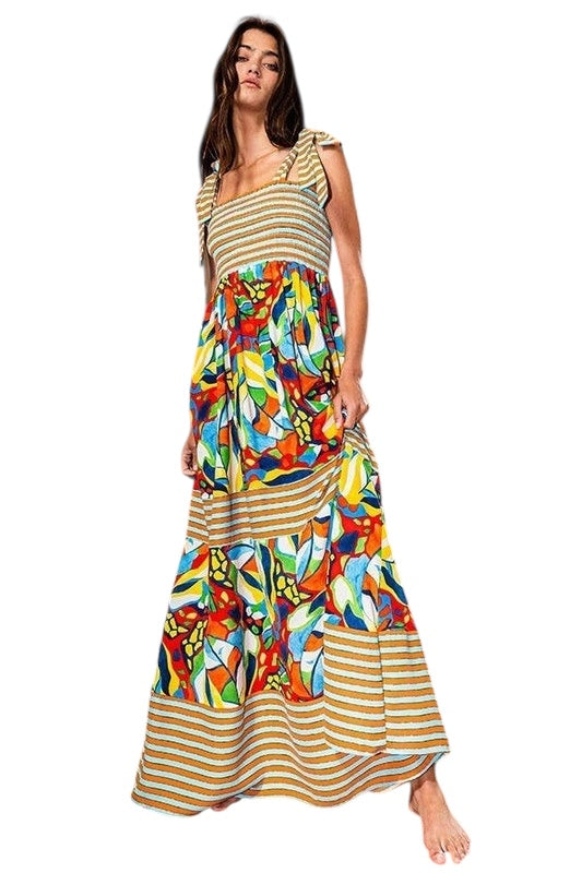 Just Visiting Texas Maxi Dress