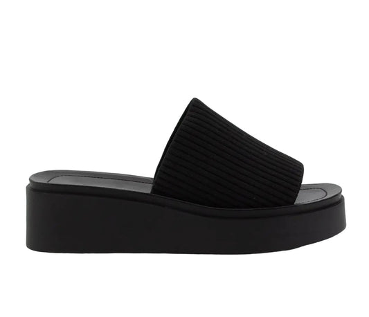 The Fay Black Sandal