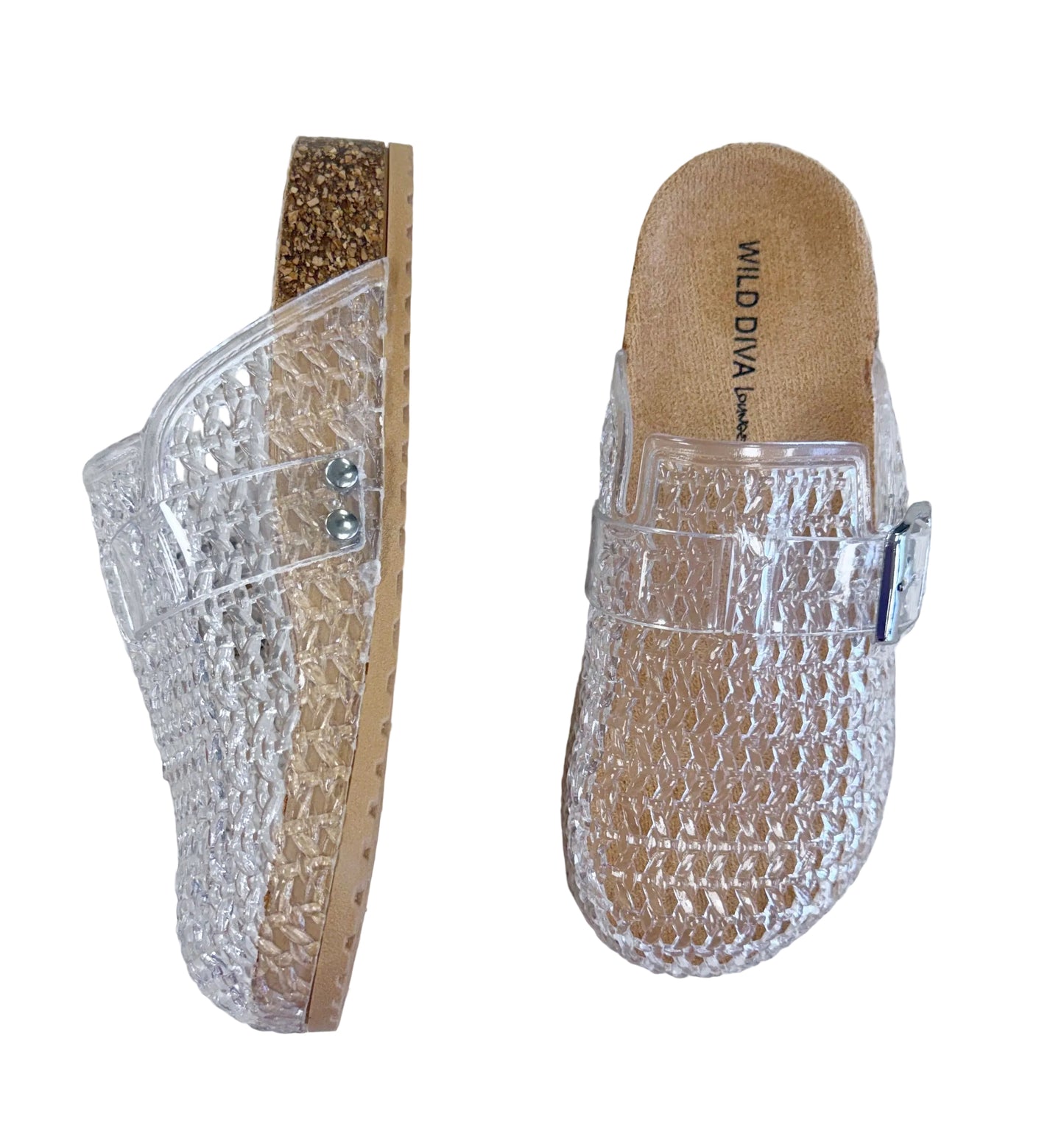 The Ginny Clear Slip-on