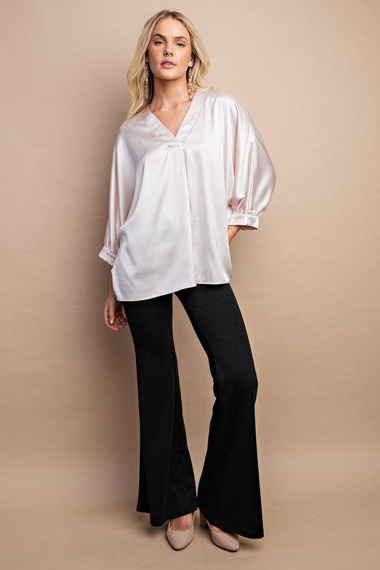 The Only One Ecru Top