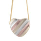 Off The Chain Heart Crossbody In Golds