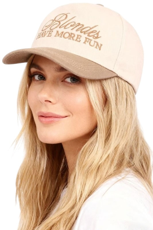 Blondes Have More Fun Hat