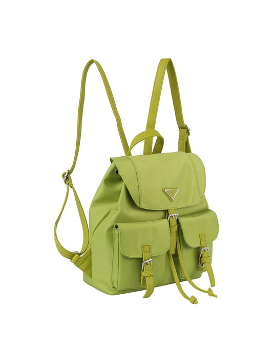 Spend The Day With Me Backpack In Lime Green