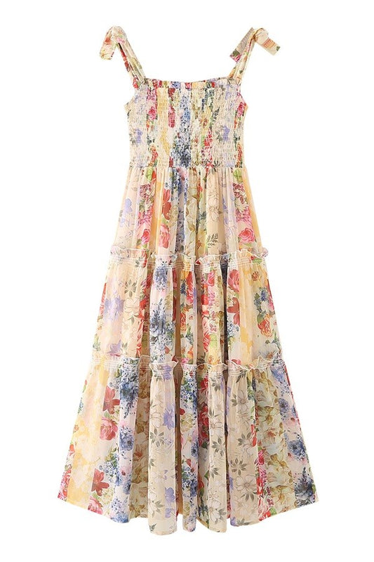 Happiness Found Floral Dress