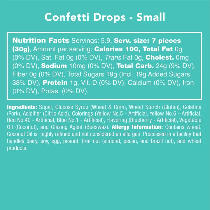Confetti Drops Candy Club