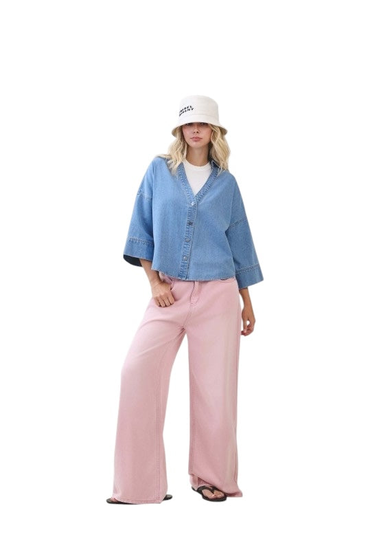 Most Asked For Denim Top