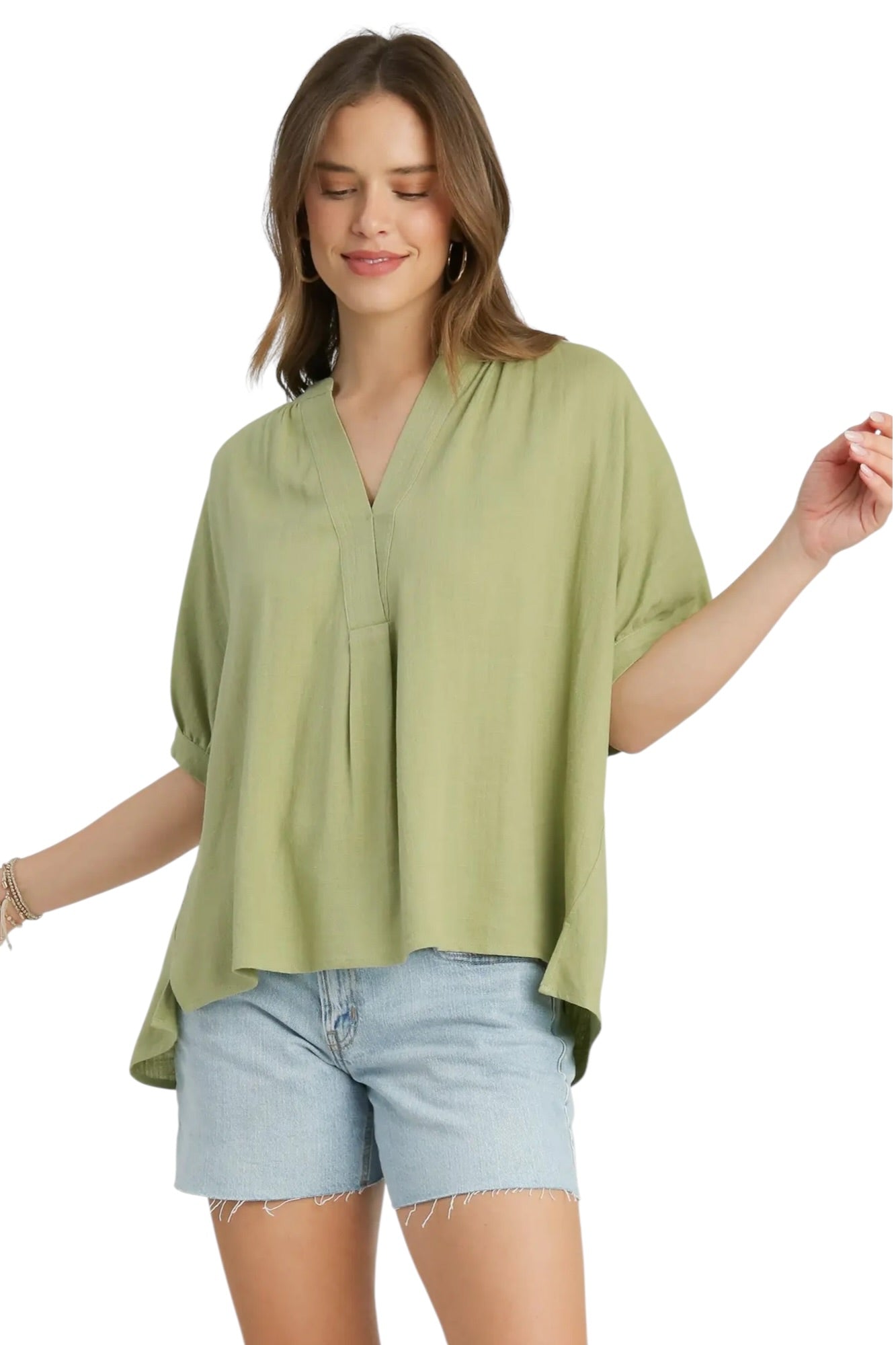 Wait For The Call Sage Top