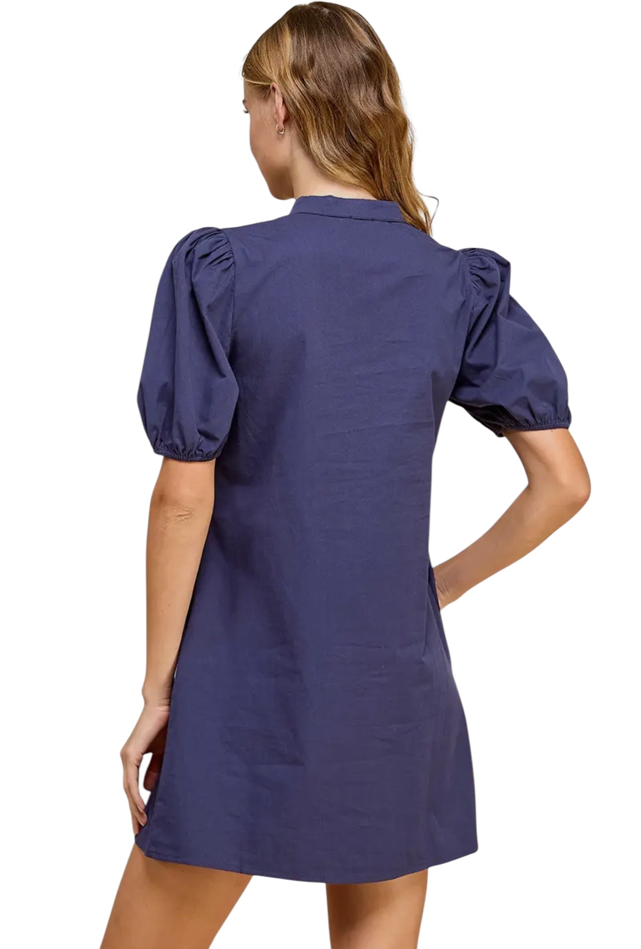Teach Me The Way Navy Dress