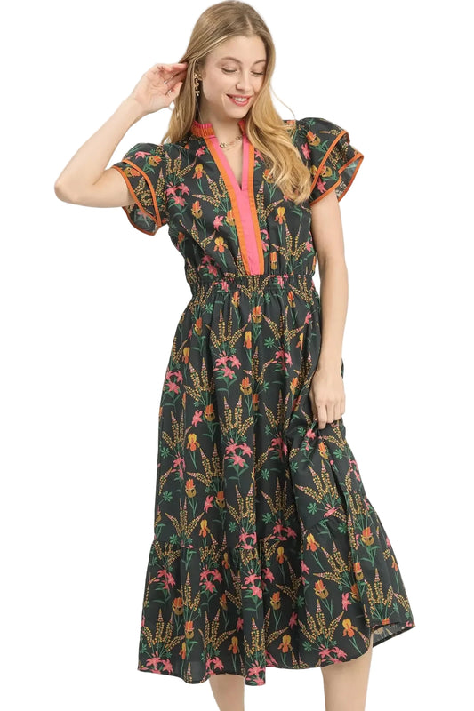 Study Hall Floral Dress