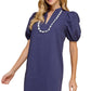 Teach Me The Way Navy Dress