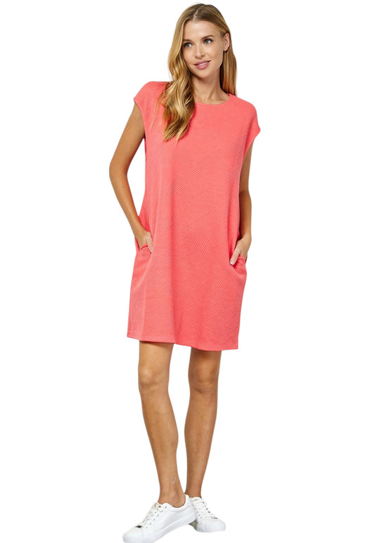 Kendal Coral Summer Dress