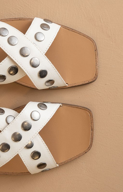 The Kennedy Studded Sandal