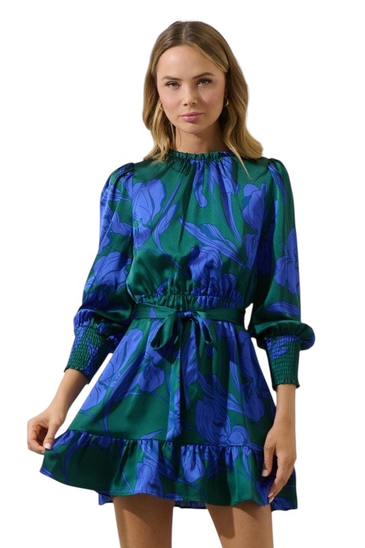 Always Remember Her Satin Dress