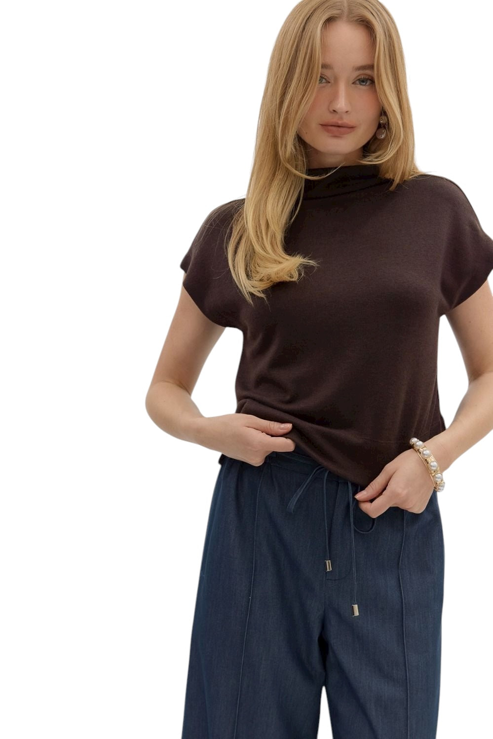 Fall Has Arrived Brown Top