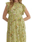 The Goddess She Is Lime Dress