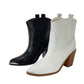 The Wendy White Western Booties