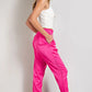 Summer Girl Pink Satin Pant