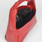 The Becca Clutch Bag: Deep Red