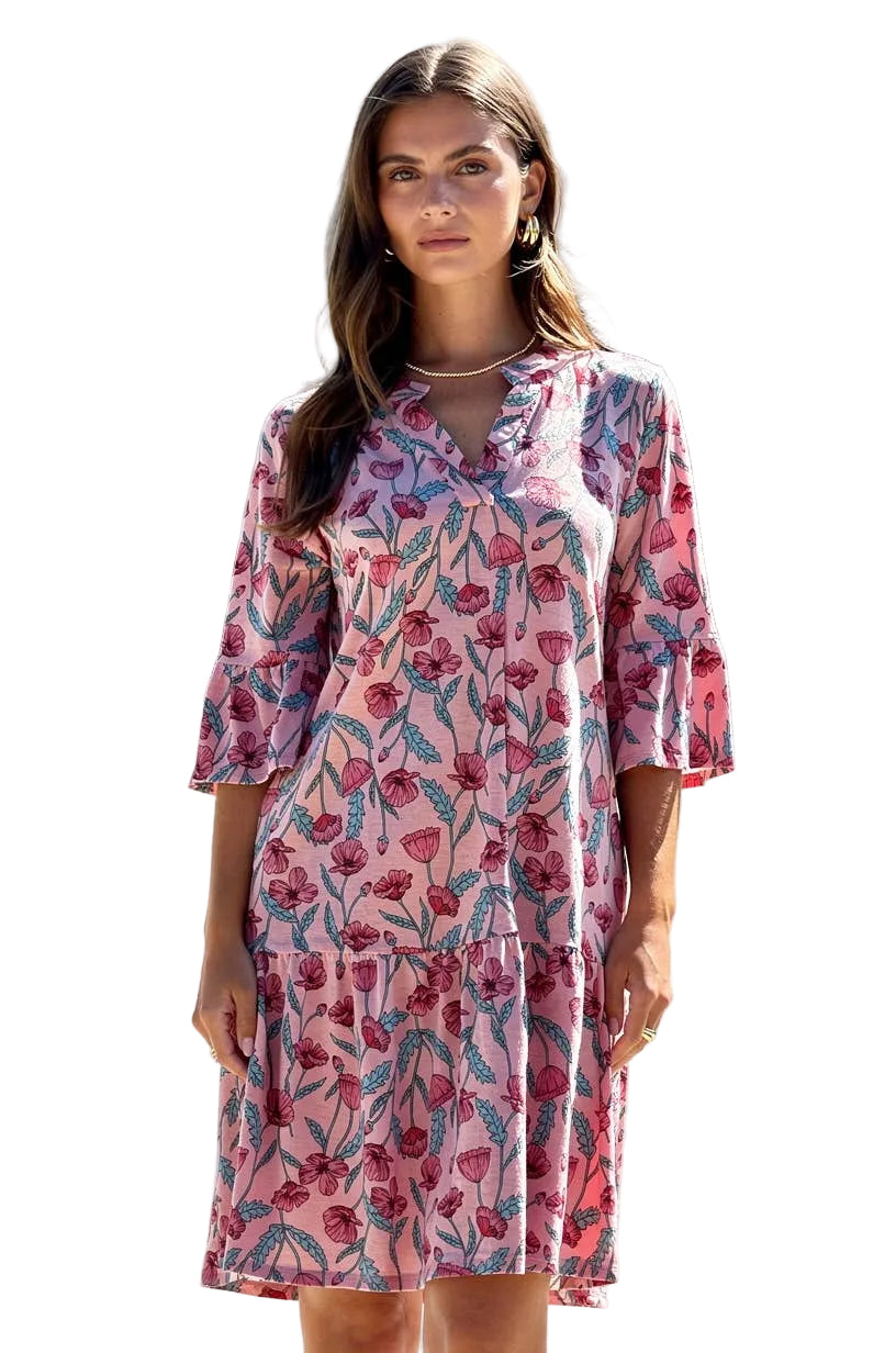 Maggie Floral Mix Dress