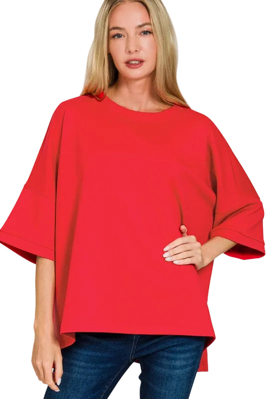 Red: Oh My Lucky Stars Top