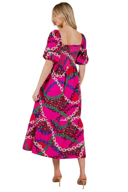 Live The Best Life Smocked Dress