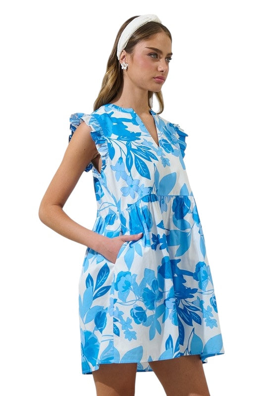 Bring Me Flowers Print Dress
