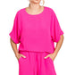 In My Comfy Era Pink Short