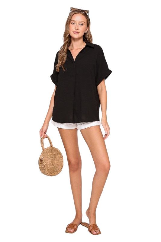 Black: Wear It Well Top