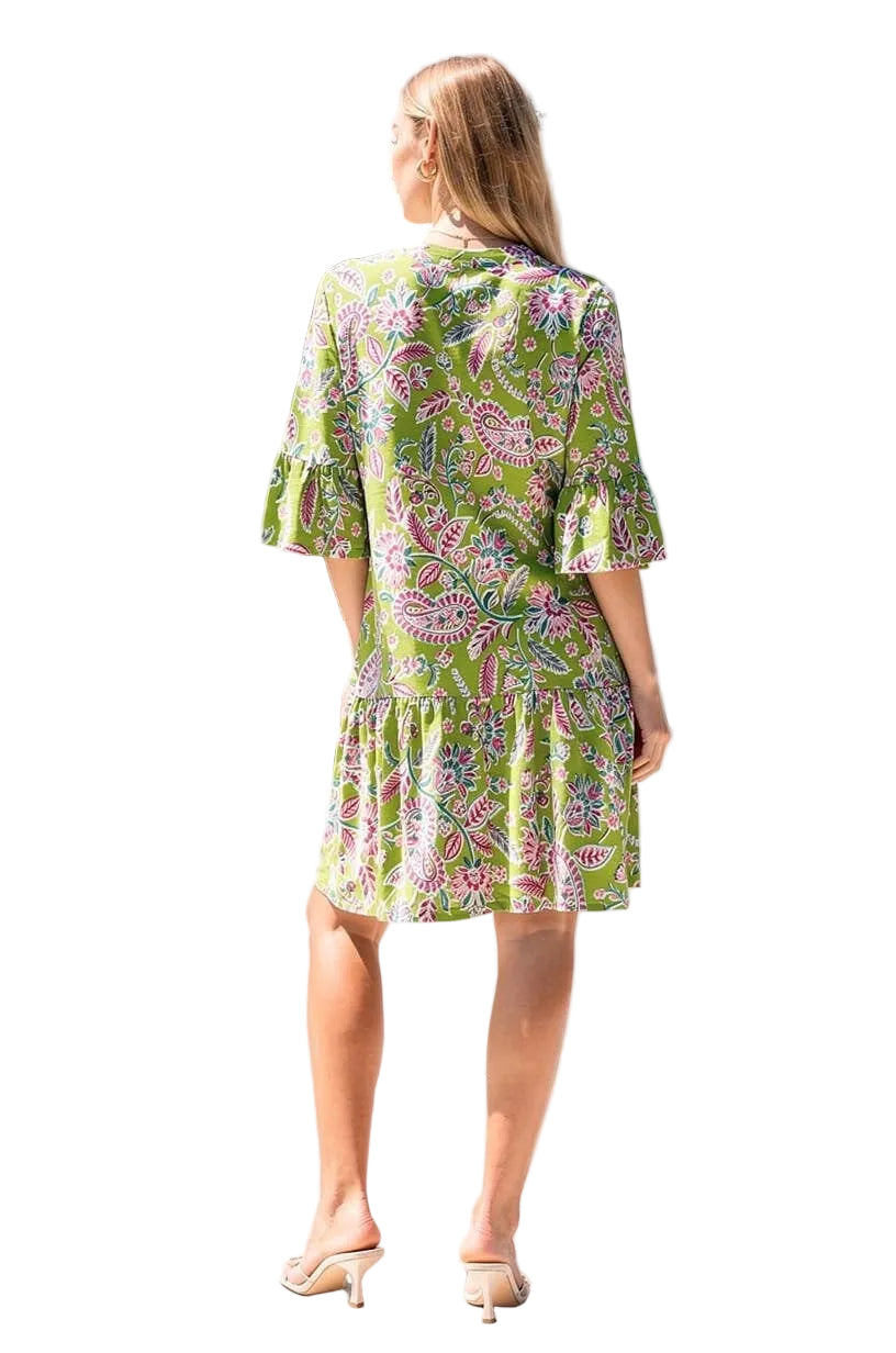 Lizzy Sunday Green Dress