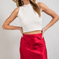 Feeling Fancy Wine Skirt
