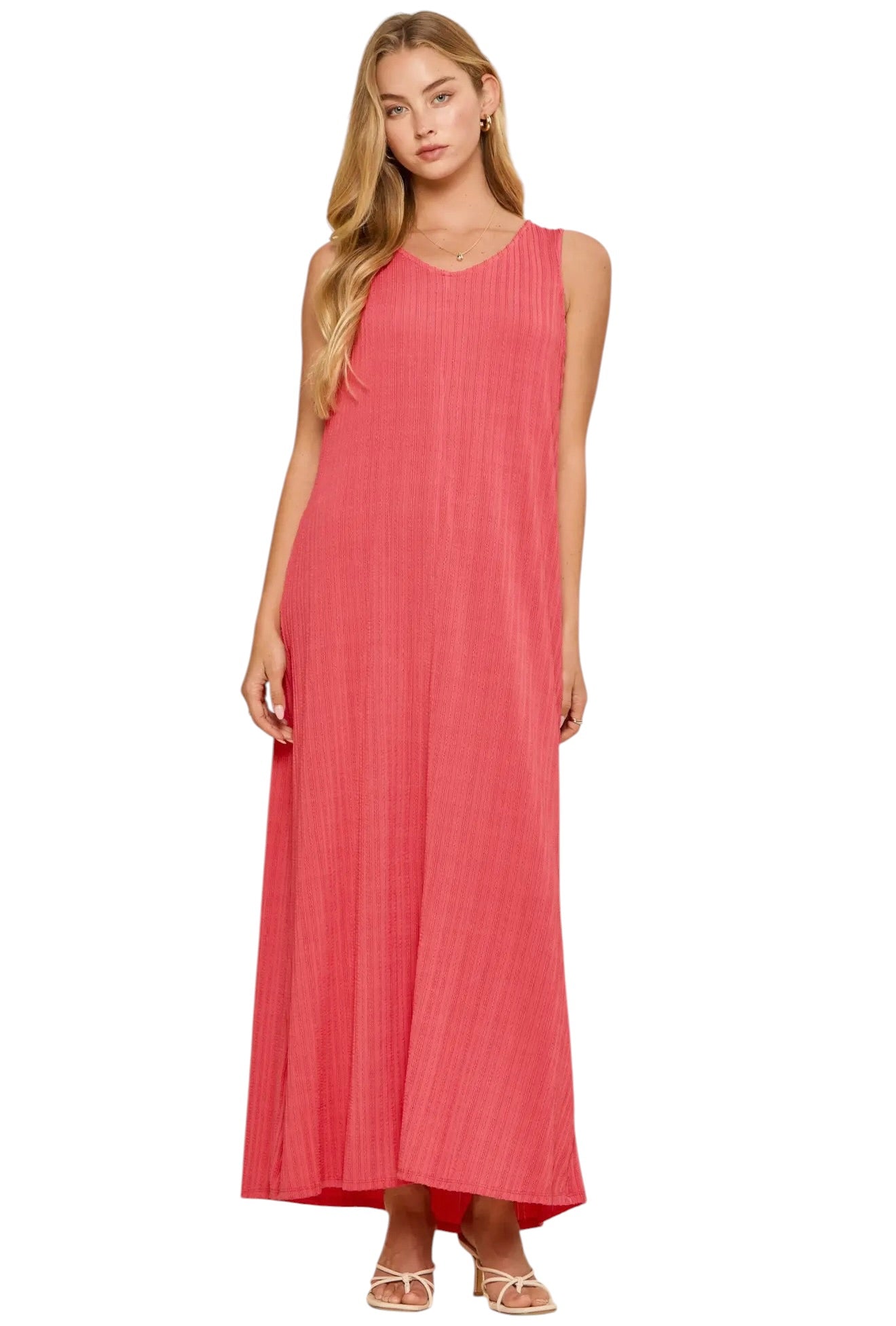 Spring Into The Season Coral Maxi