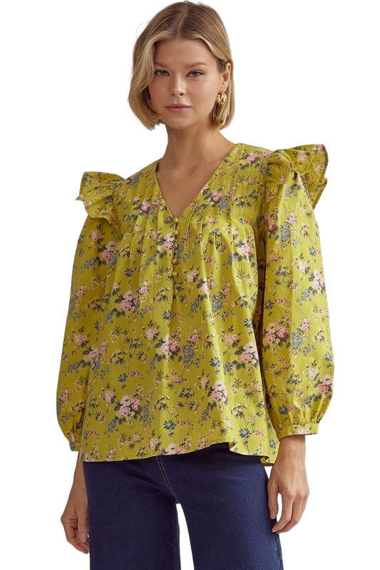 Remember The Good Times Floral Top