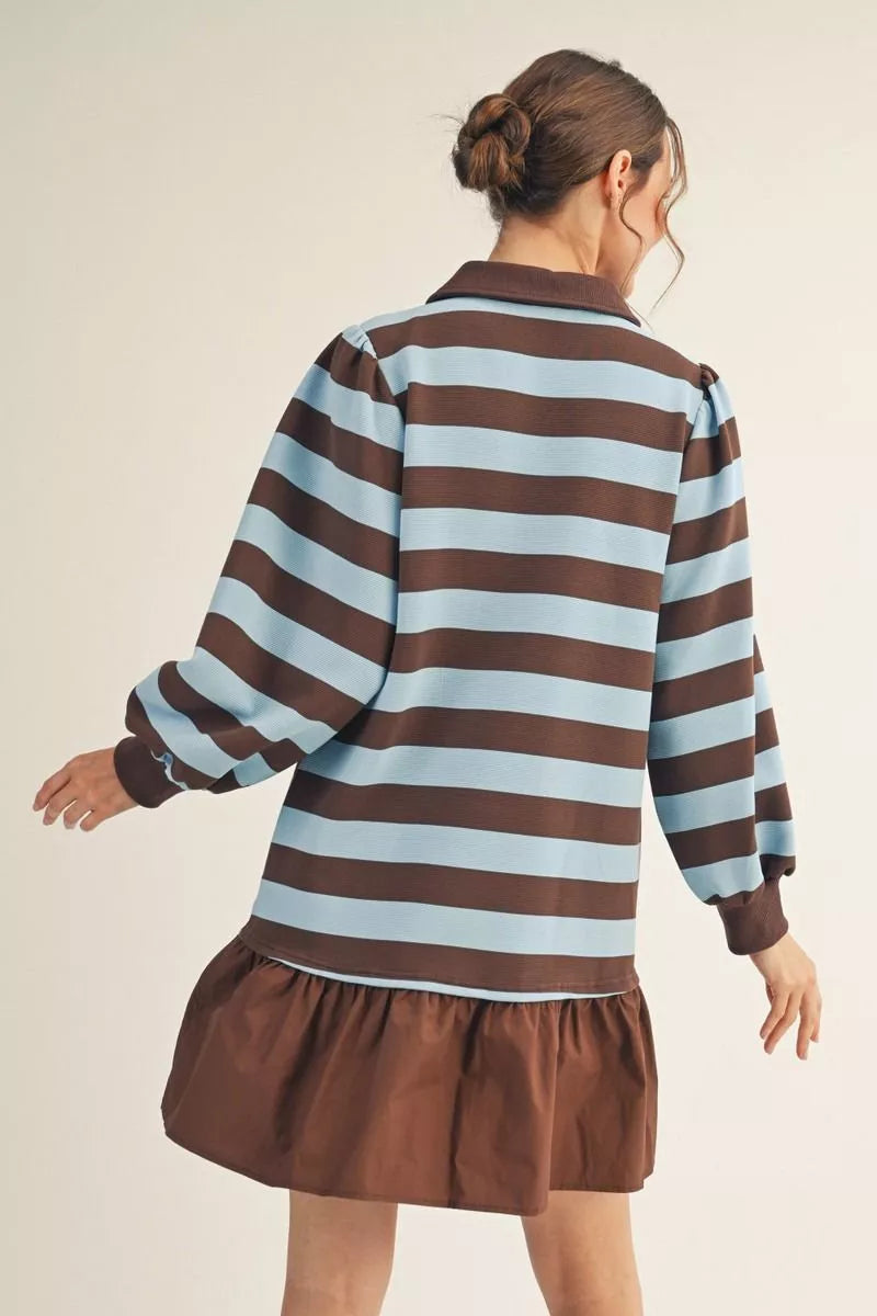 Ready To Go Stripe Dress