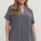 Sweet Escape Grey Top