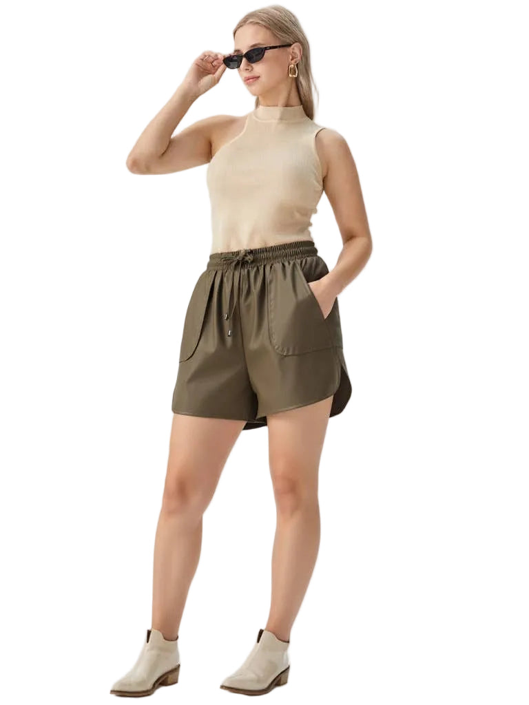 Work It Sister Olive Shorts