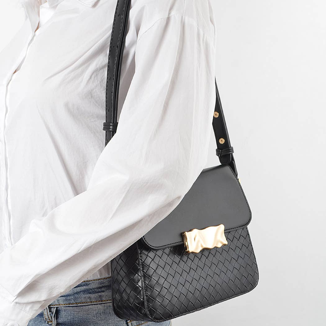 The Terri Crossbody Bag: Sage Green