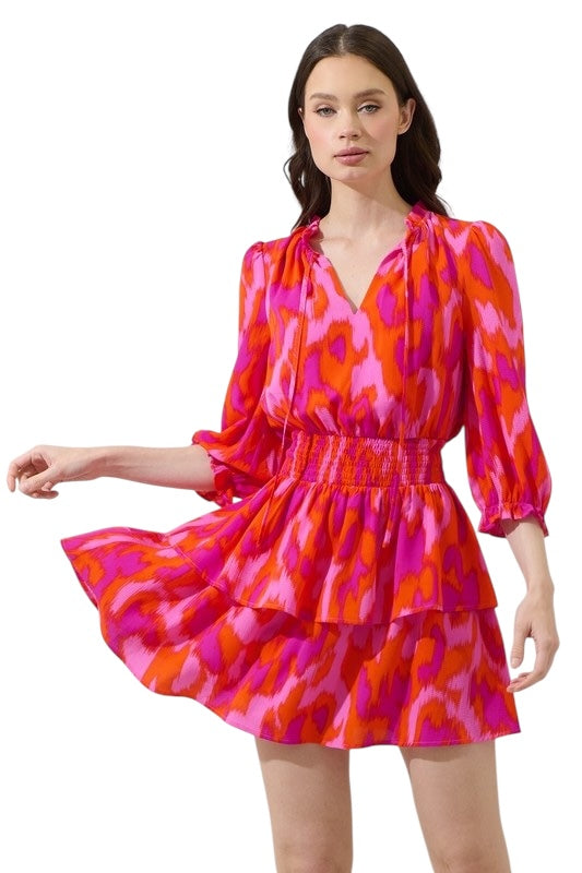 Happened Naturally Fuchsia Dress