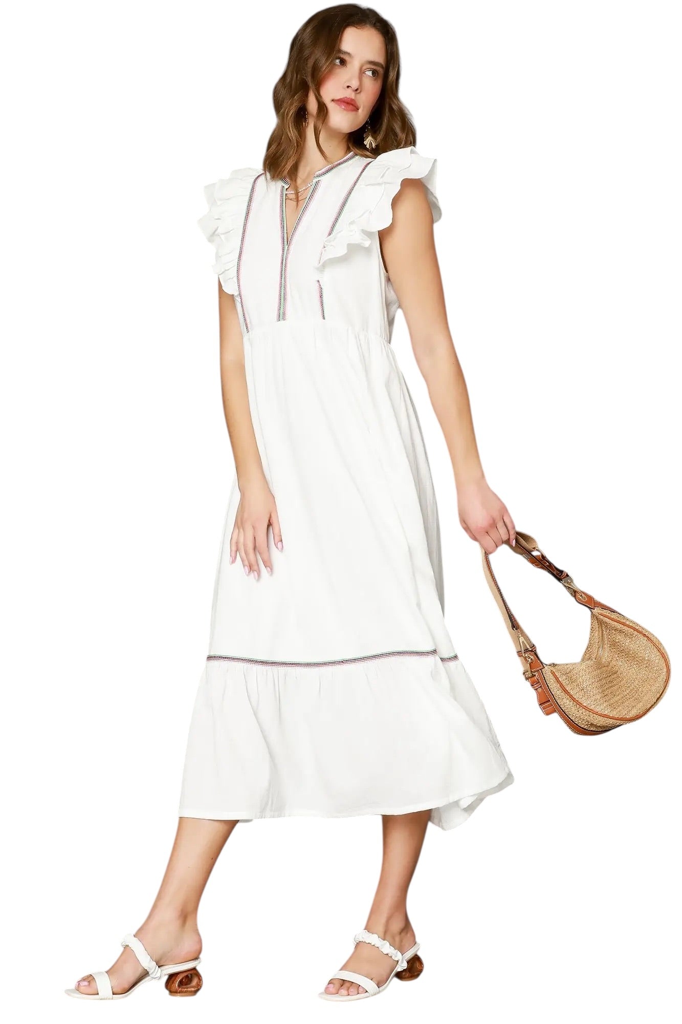 Walk This Way White Dress