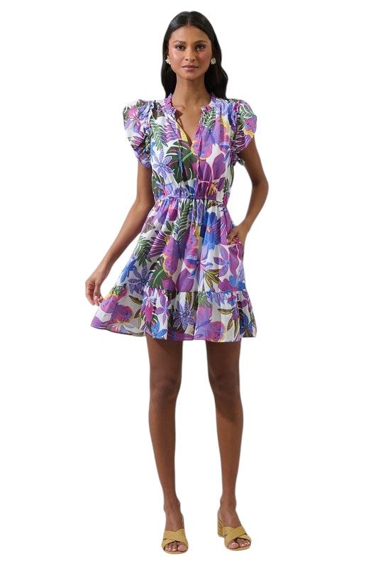 What She Is Having Printed Dress