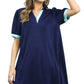 Walking The Halls Navy Dress